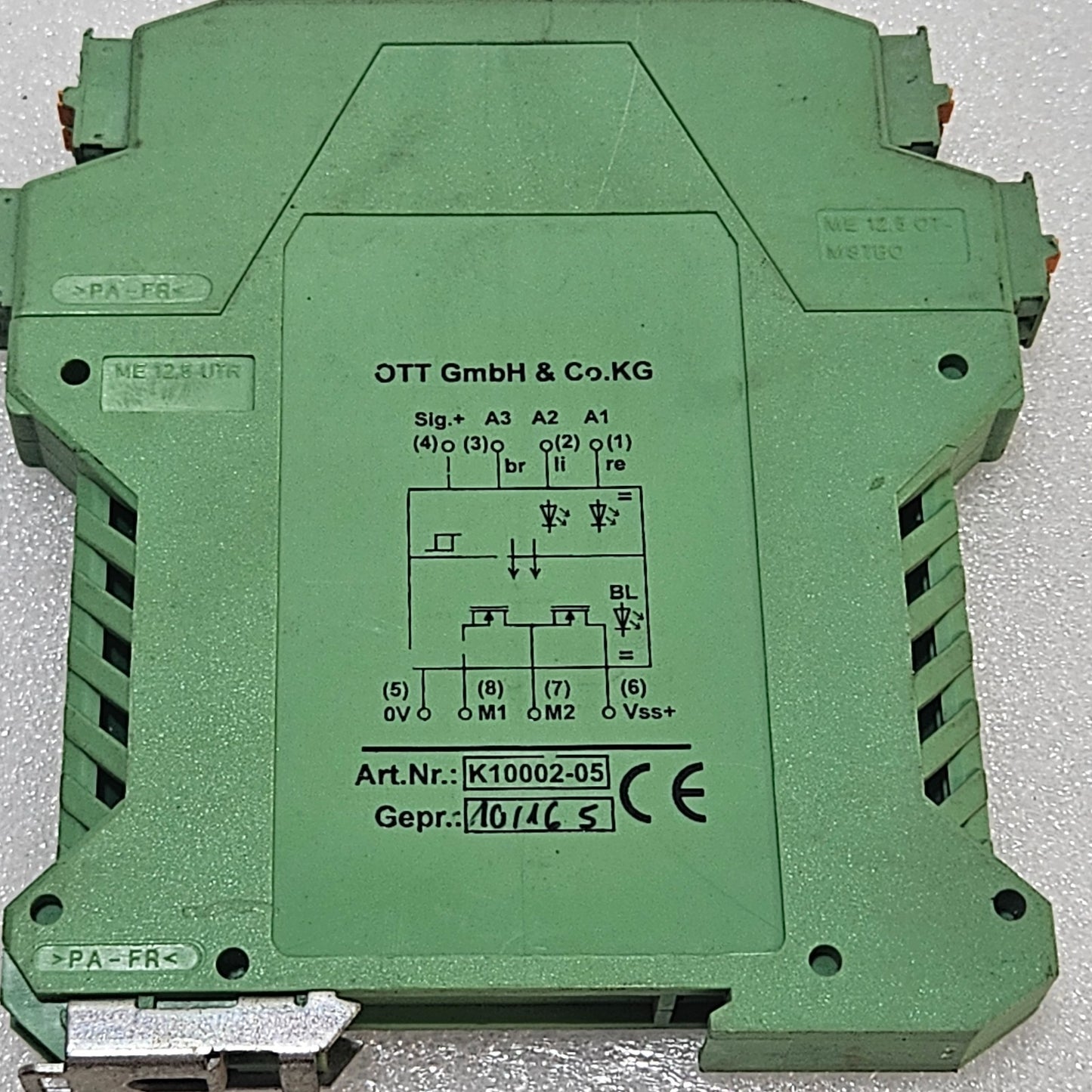 OTT K10002-05 SIGNAL INTERFACE MODULE INDUSTRIAL SENSOR INTERFACE UNIT