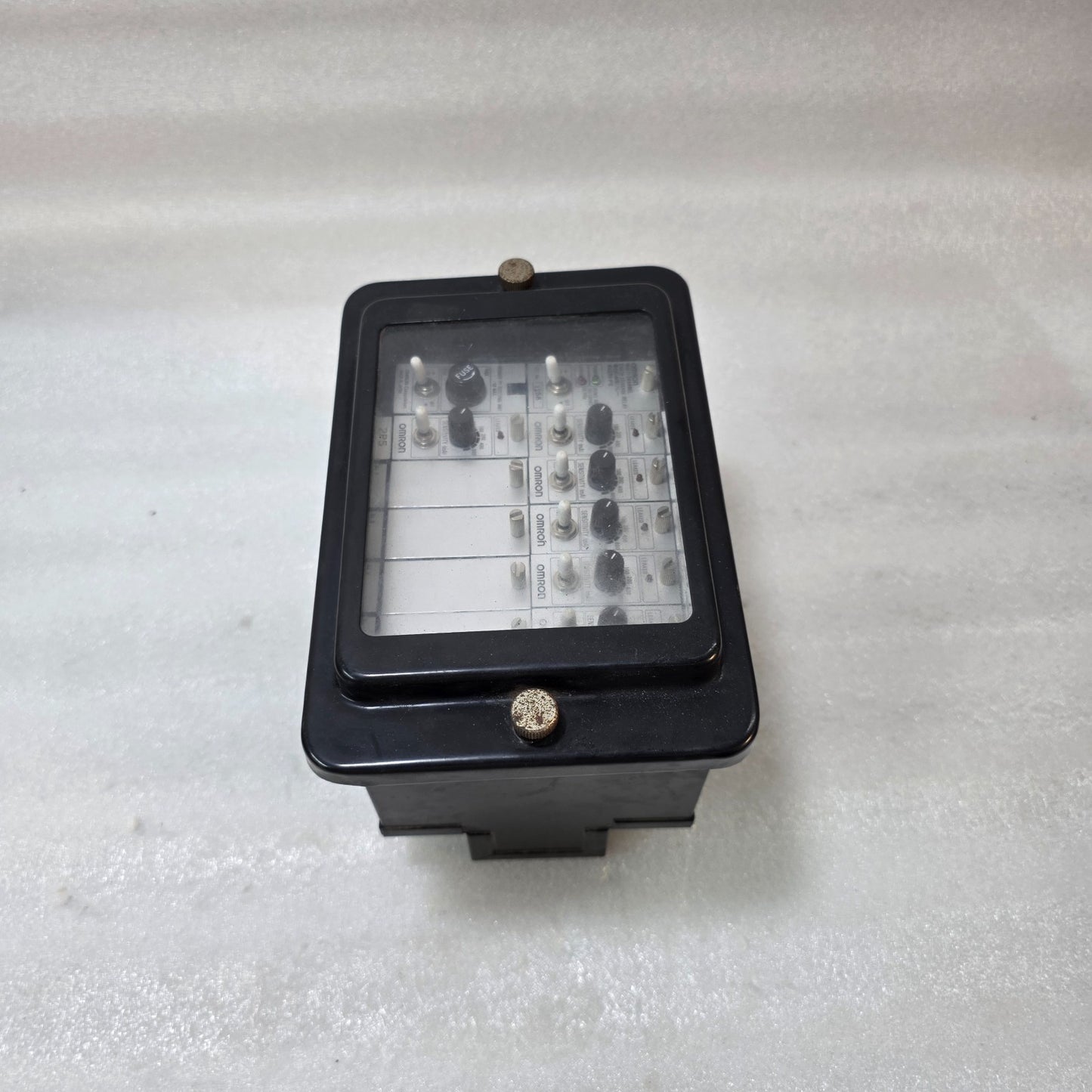 OMRON K6EM-PS MULTI CHANNEL EARTH LEAKAGE RELAY PANEL 100/200VAC