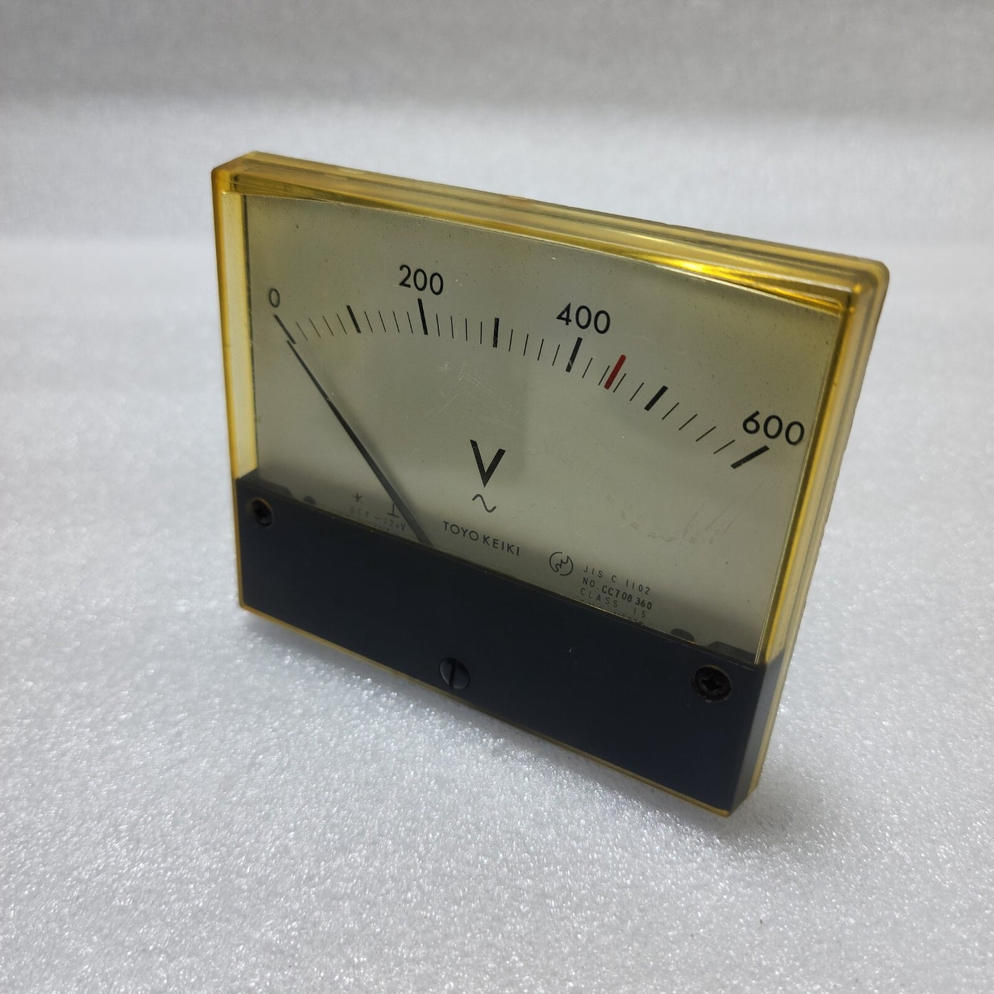 TOYO KEIKI SCF-12NV VOLT METER 0-600V