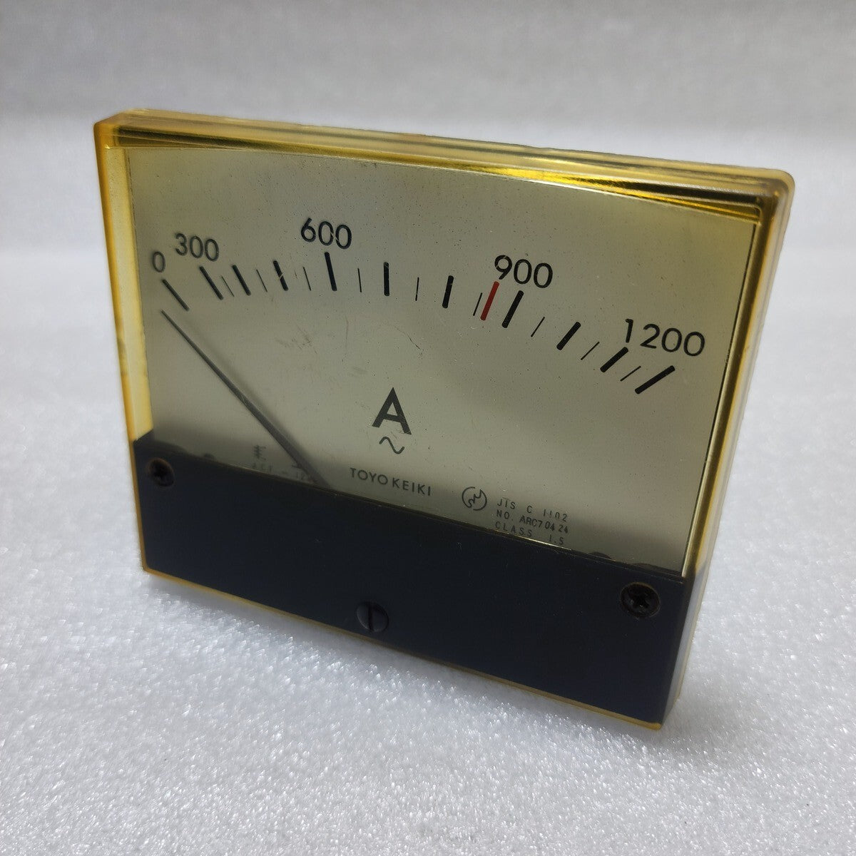 TOYO KEIKI ACF-12N AMMETER 0-1200A