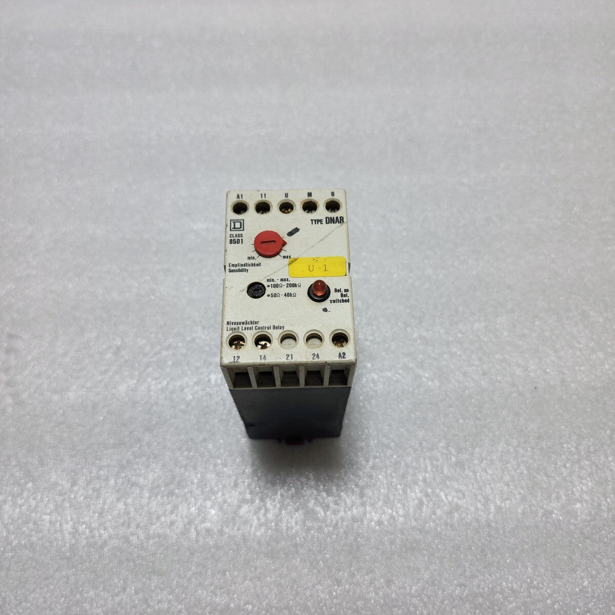 SQUARE D DNAR-8501-B LIQUID LEVEL CONTROL RELAY 240V