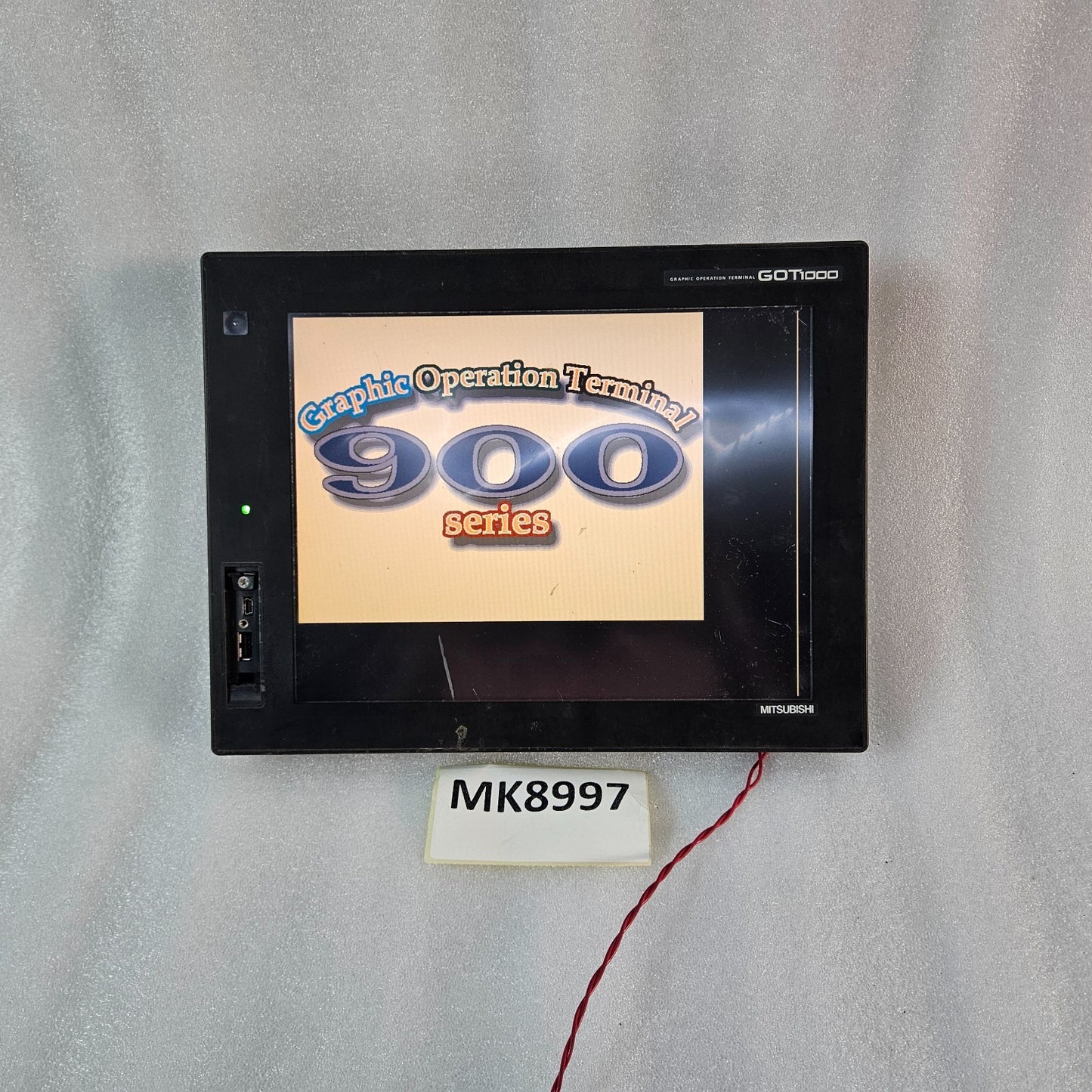 MITSUBISHI GT1685M-STBD GRAPHIC OPERATION TERMINAL HMI WITH GT15-QBUS INTERFACE