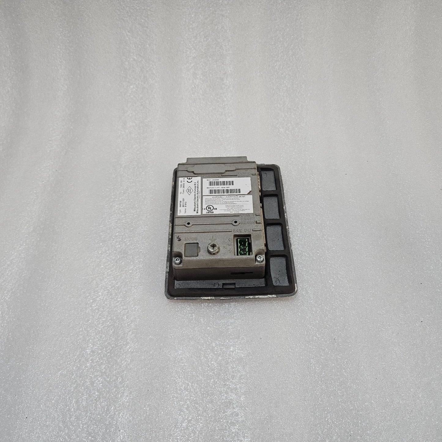 MITSUBISHI ELECTRIC E1012 OPERATOR INTERFACE 06870B 24VDC HMI PANEL 601111201