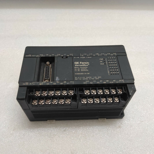 GE FANUC IC200UDD110-BF PLC VERSA MAX MICRO CONTROLLER 24VDC