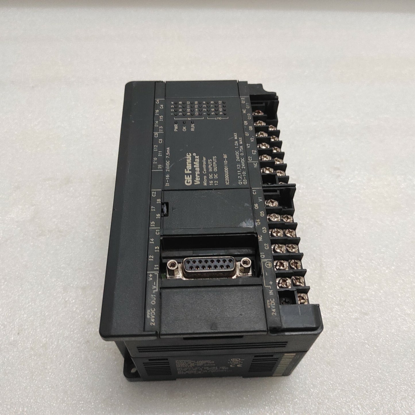GE FANUC IC200UDD110-BF PLC VERSA MAX MICRO CONTROLLER 24VDC