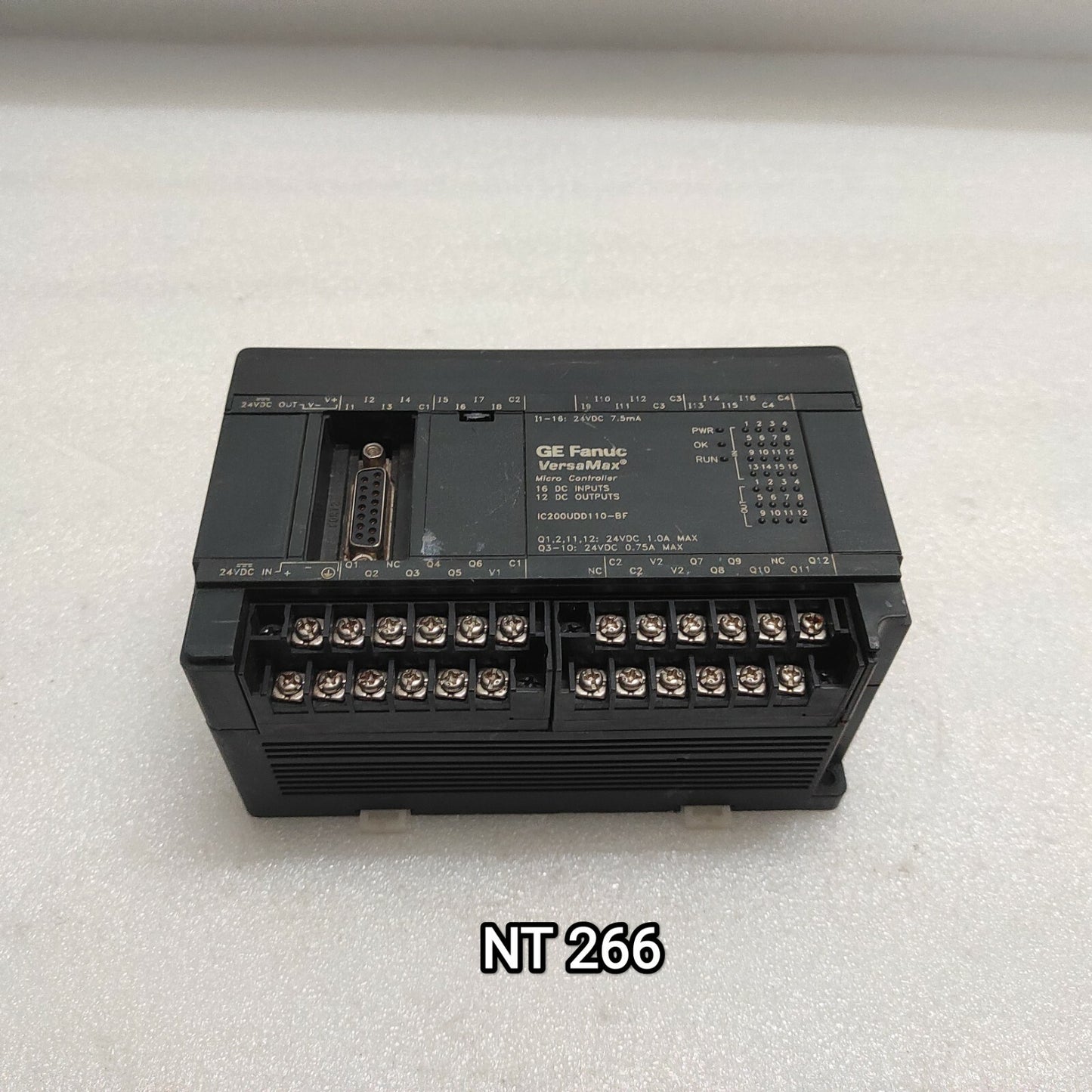 GE FANUC IC200UDD110-BF PLC VERSA MAX MICRO CONTROLLER 24VDC