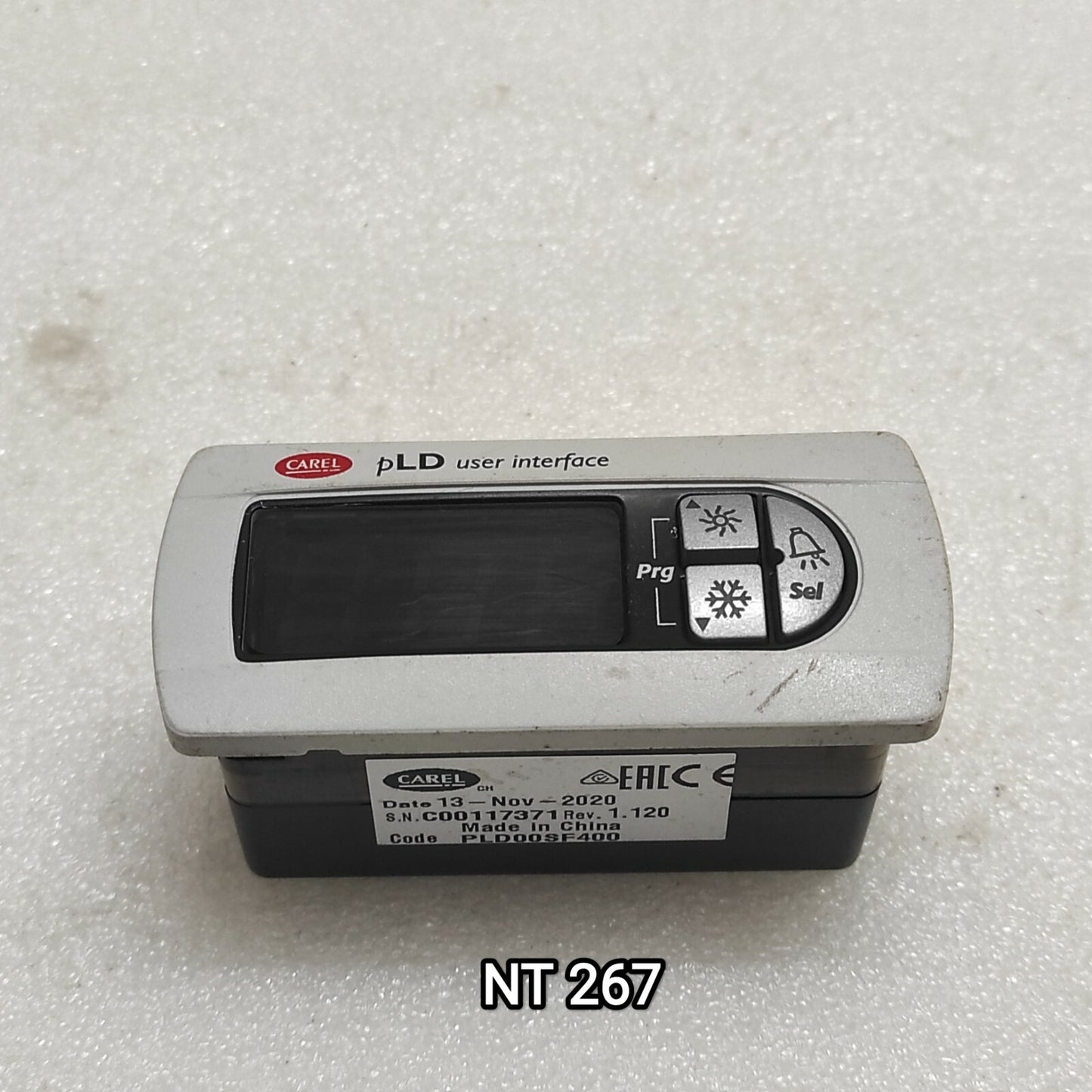 CAREL PLD00SF400 OPERATOR CONTROLLER