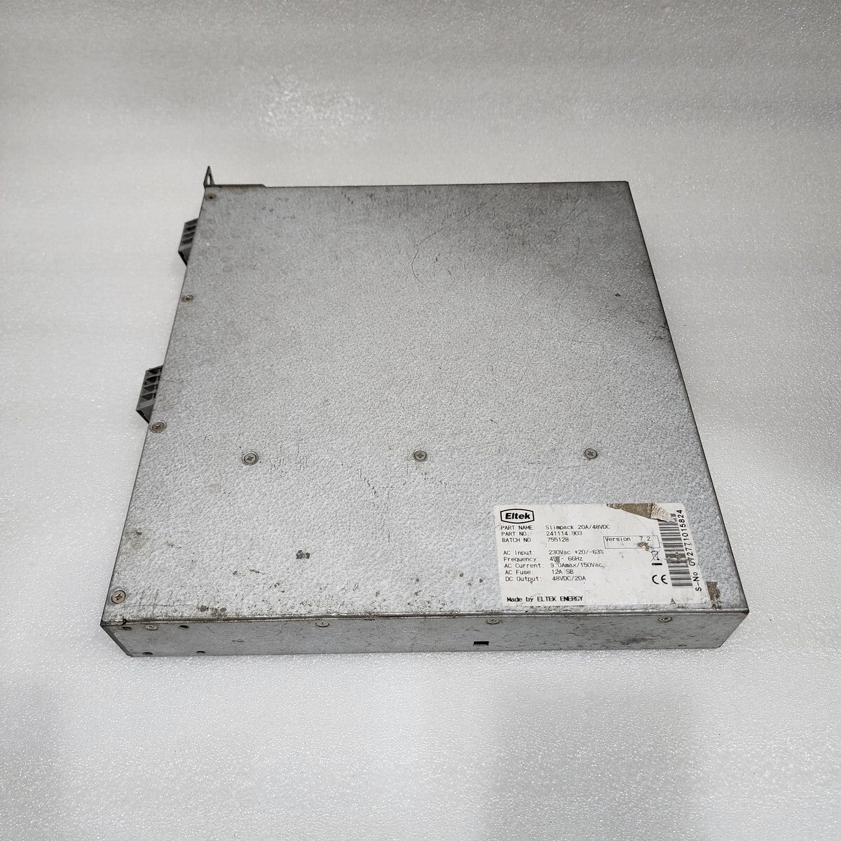 ELTEK SLIMPACK 20A.48VDC POWER SUPPLY 241114.903
