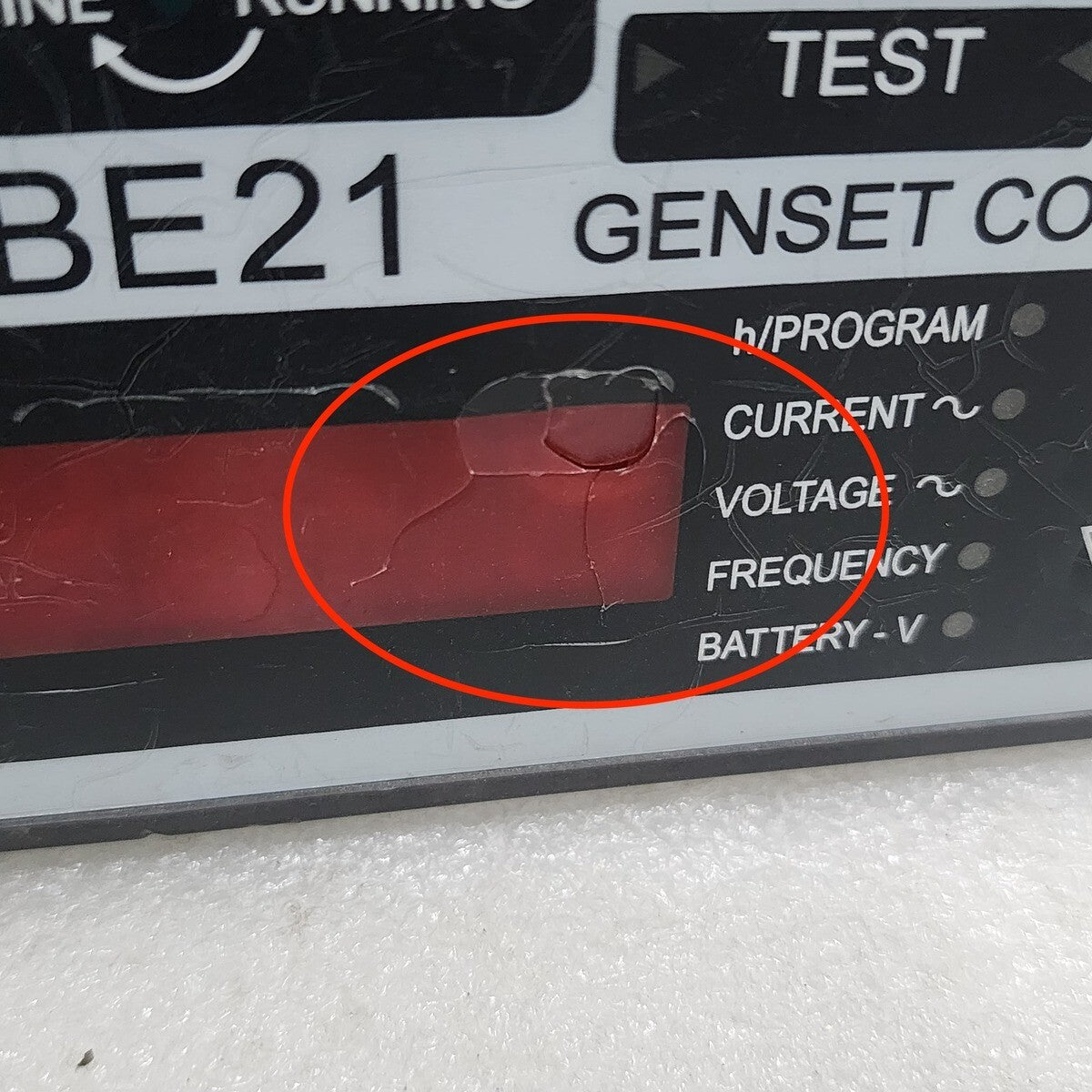 BE 21 GENSET CONTROLLER 12/24V