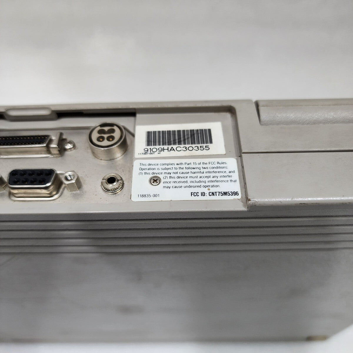 COMPAQ LTE 9109HAC30355 VINTAGE ANTIQUE LAPTOP 118835-001 NON WORKING