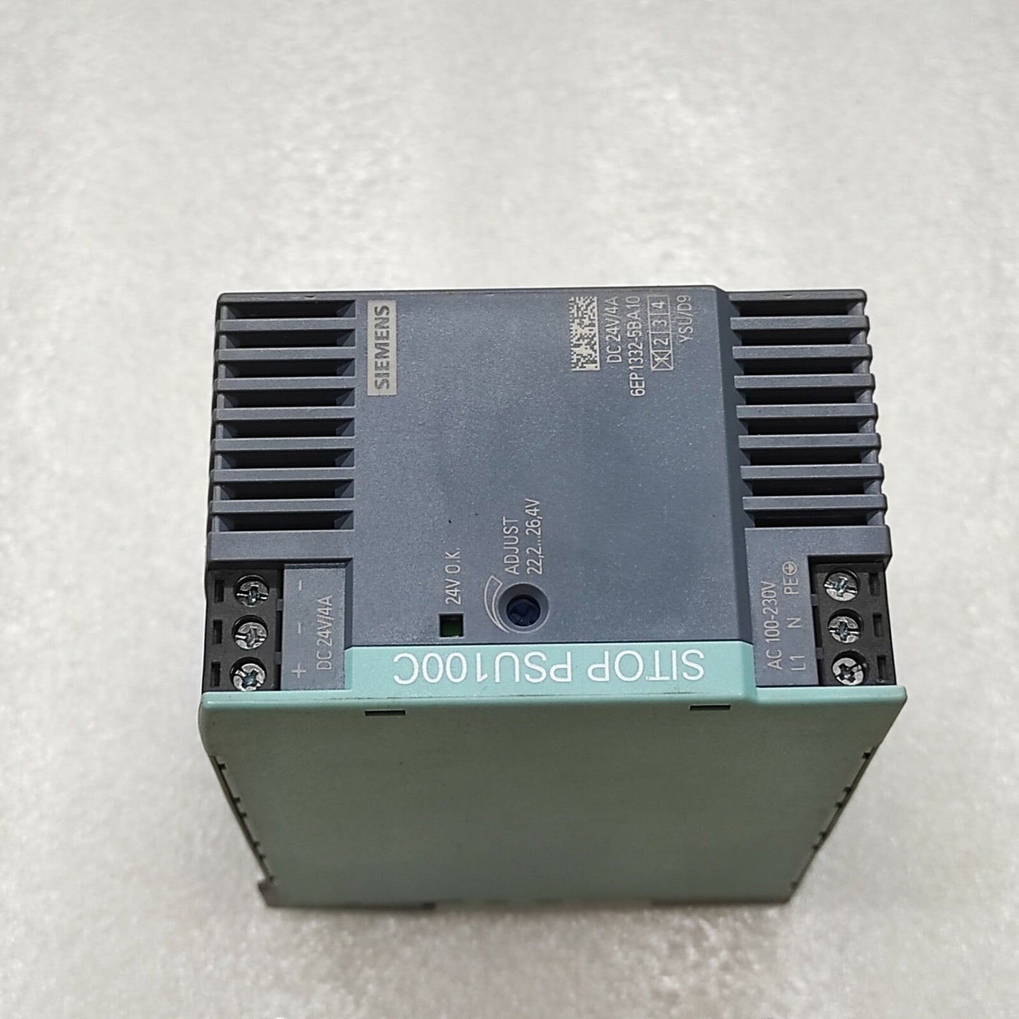SIEMENS SITOP PSU100C 6EP1 332-5BA10 POWER SUPPLY 24VDC