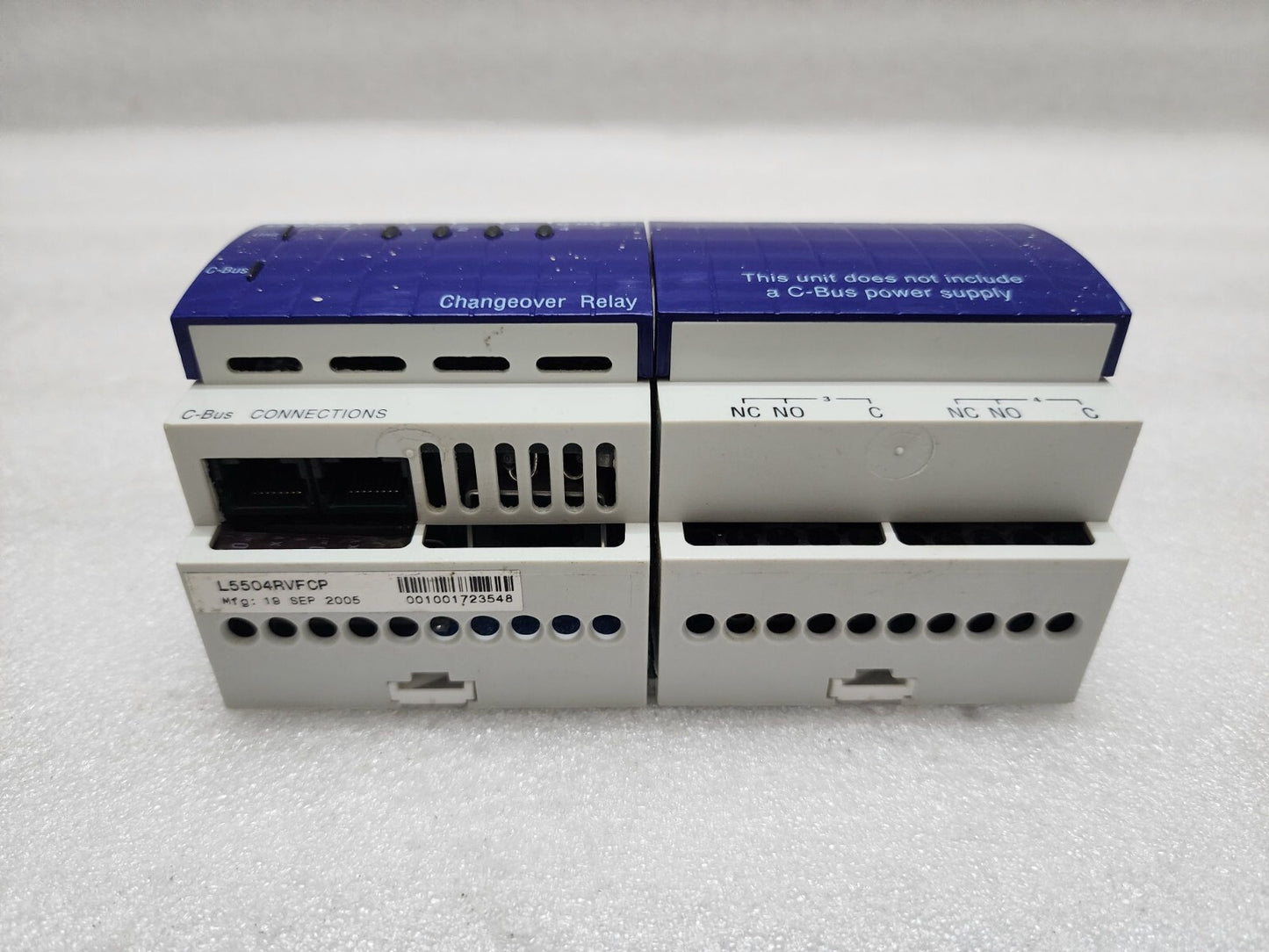 CLIPSAL L5504RVFC 4-CHANNEL VOLTAGE FREE CHANGEOVER RELAY 220-240V