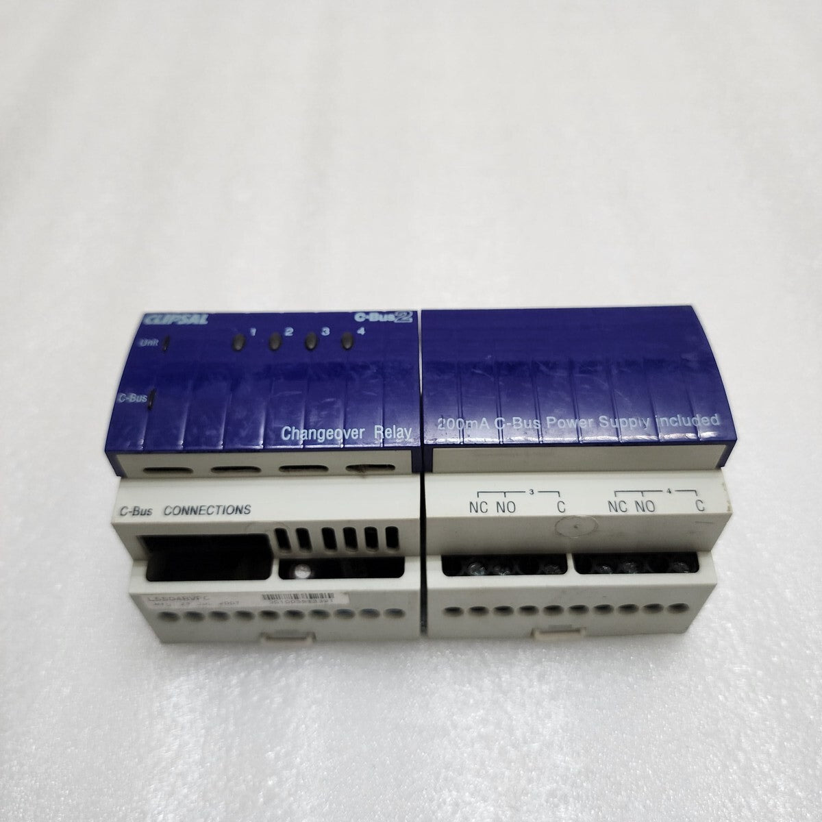 CLIPSAL L5504RVFC 4-CHANNEL VOLTAGE FREE CHANGEOVER RELAY 220-240V