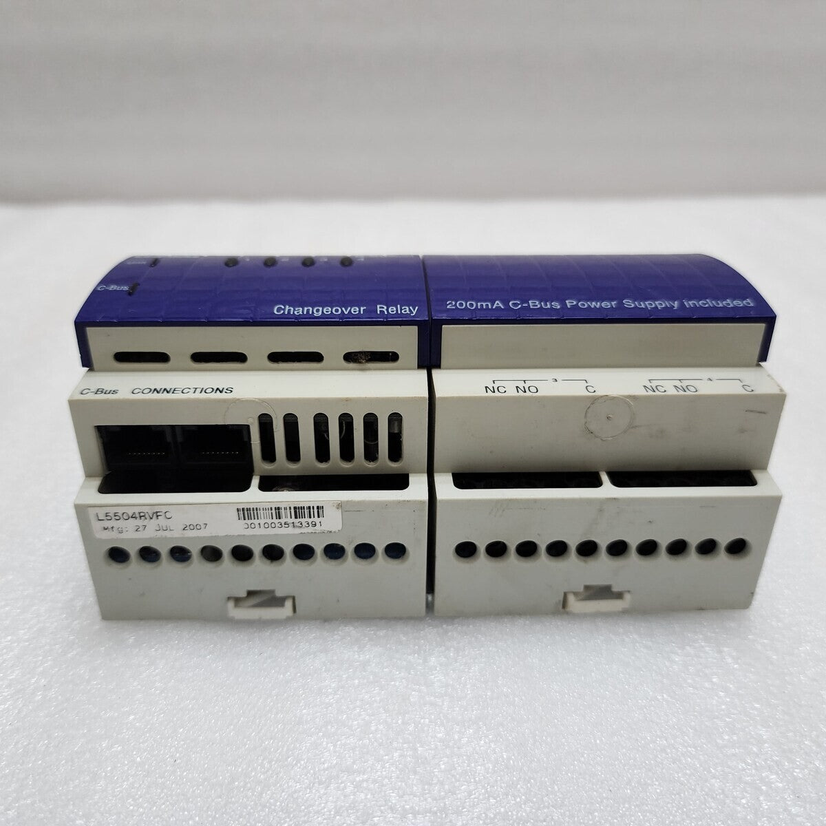 CLIPSAL L5504RVFC 4-CHANNEL VOLTAGE FREE CHANGEOVER RELAY 220-240V