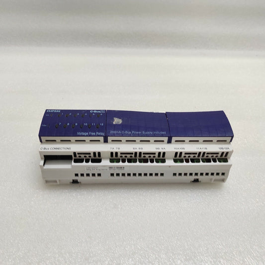 CLIPSAL C-BUS2 L5512RVF 12-CHANNEL VOLTAGE FREE RELAY 220-240V FOR PARTS