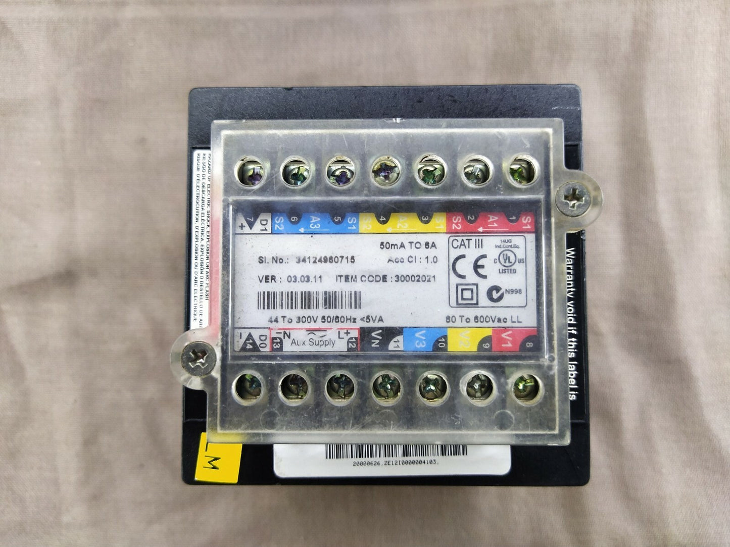 SE Conzerv EM6400 Power Meter EM 6400