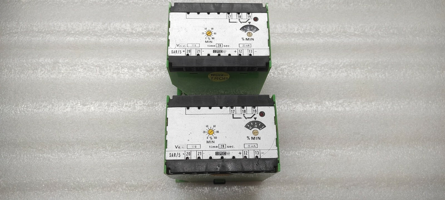 IME SAR/5 RELAY 110V 20  SEC