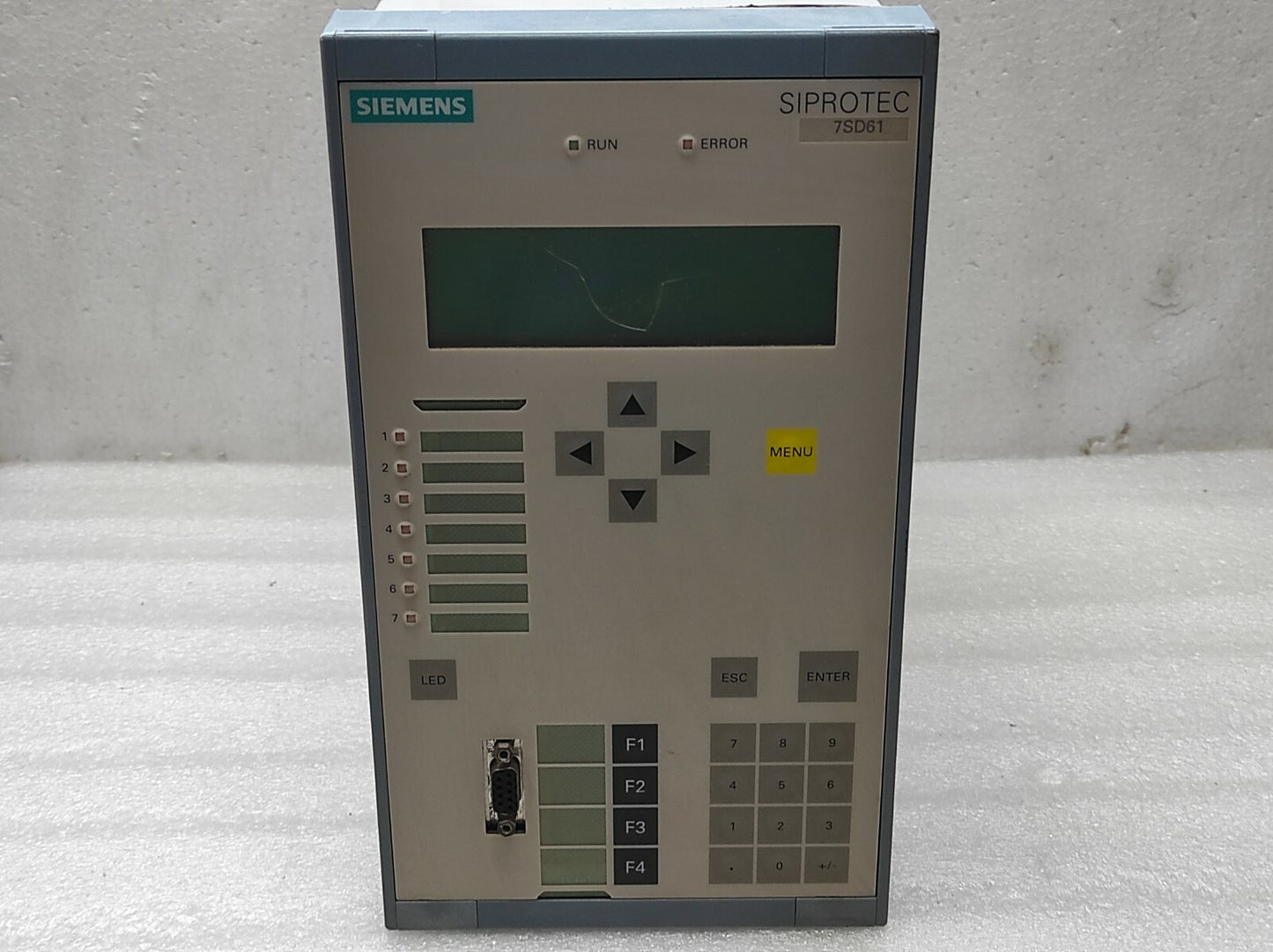 SIEMENS SIPROTEC 7SD61 LINE DIFFERENTIAL PROTECTION 7SD6101-4BB39-0BN1CC