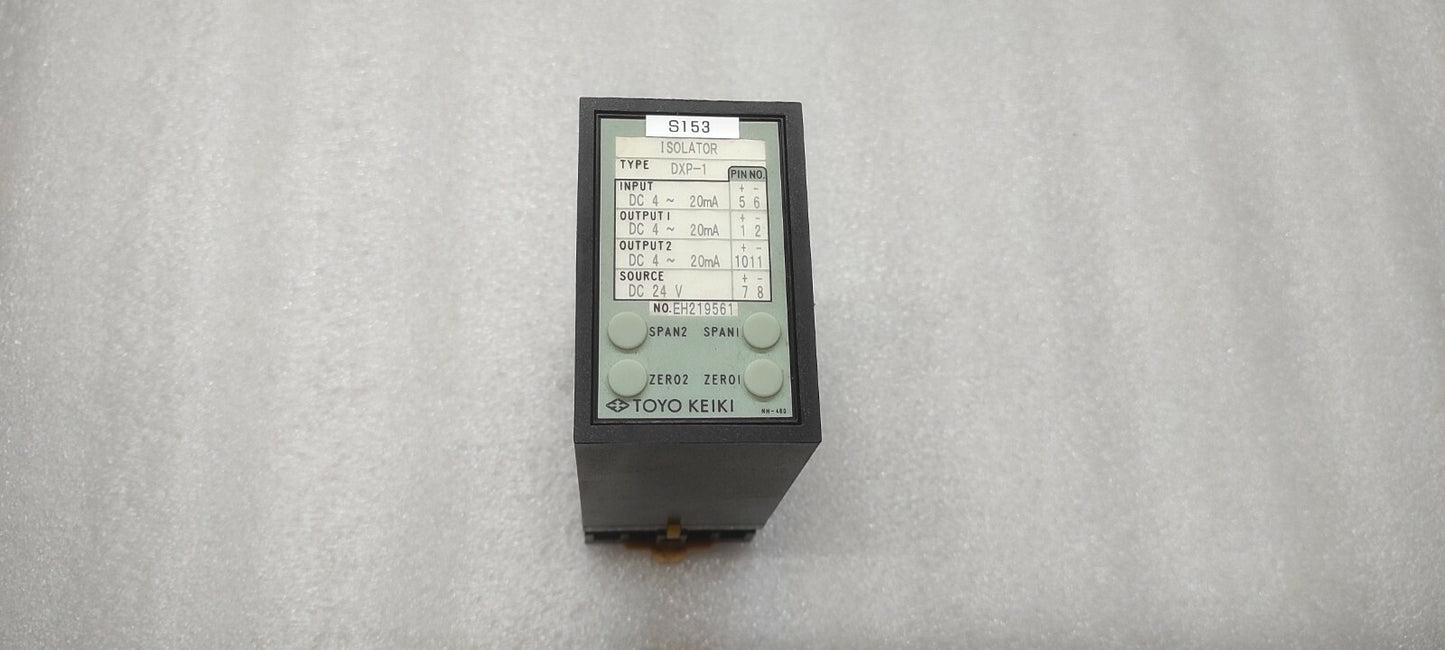 TOYO KEIKI DXP-1 ISOLATOR 24VDC
