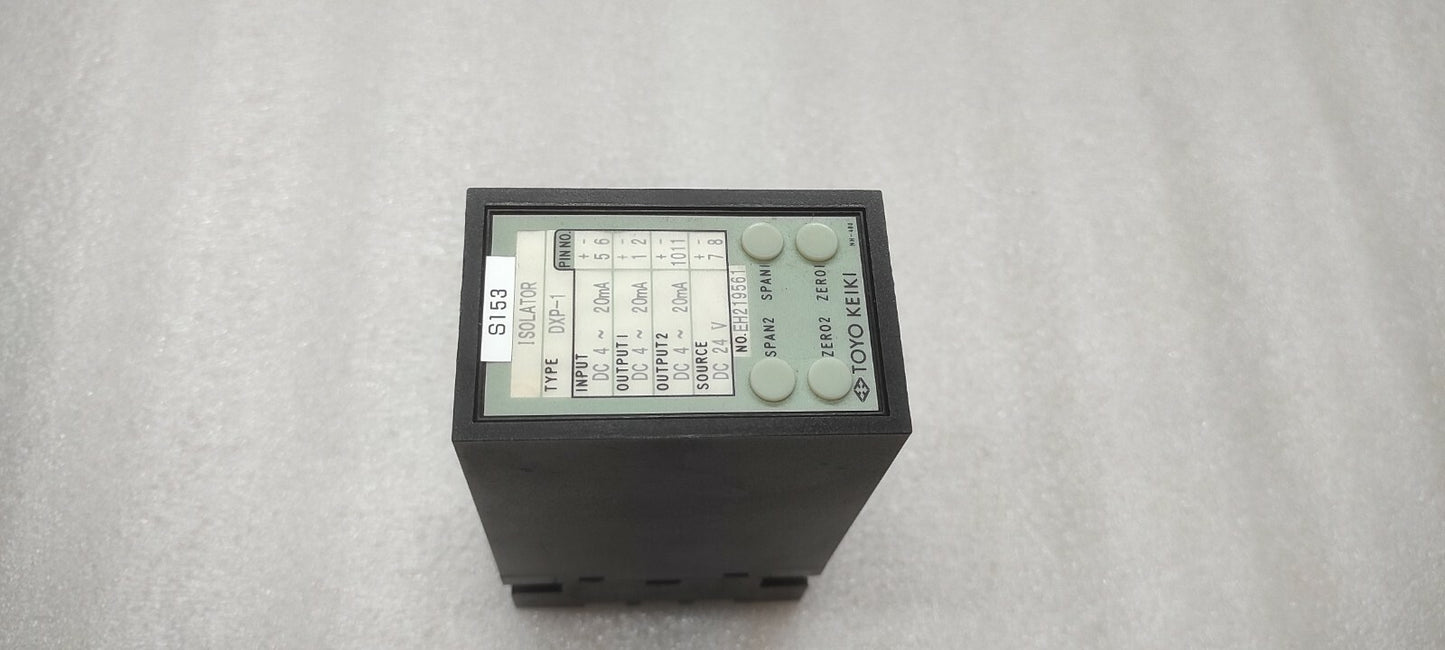 TOYO KEIKI DXP-1 ISOLATOR 24VDC