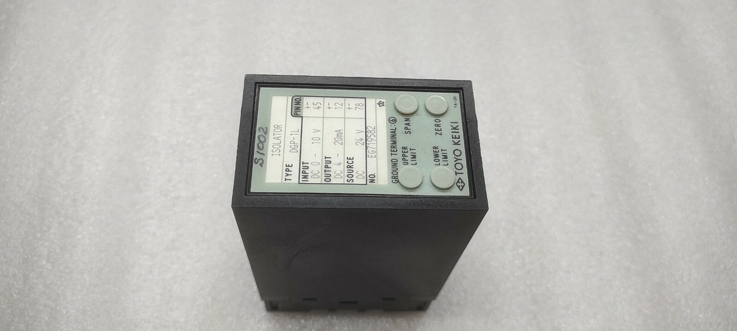 TOYO KEIKI DGP-1L ISOLATOR 24VDC