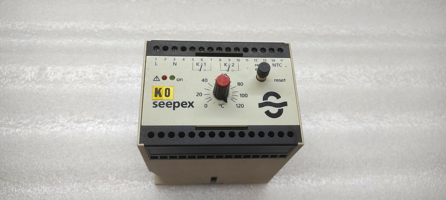 SEEPEX TSE/STG 120/220 TEMPERATURE CONTROLLER 0-120'C 220-240V