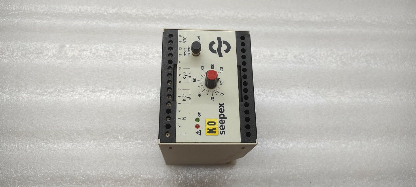 SEEPEX TSE/STG 120/220 TEMPERATURE CONTROLLER 0-120'C 220-240V
