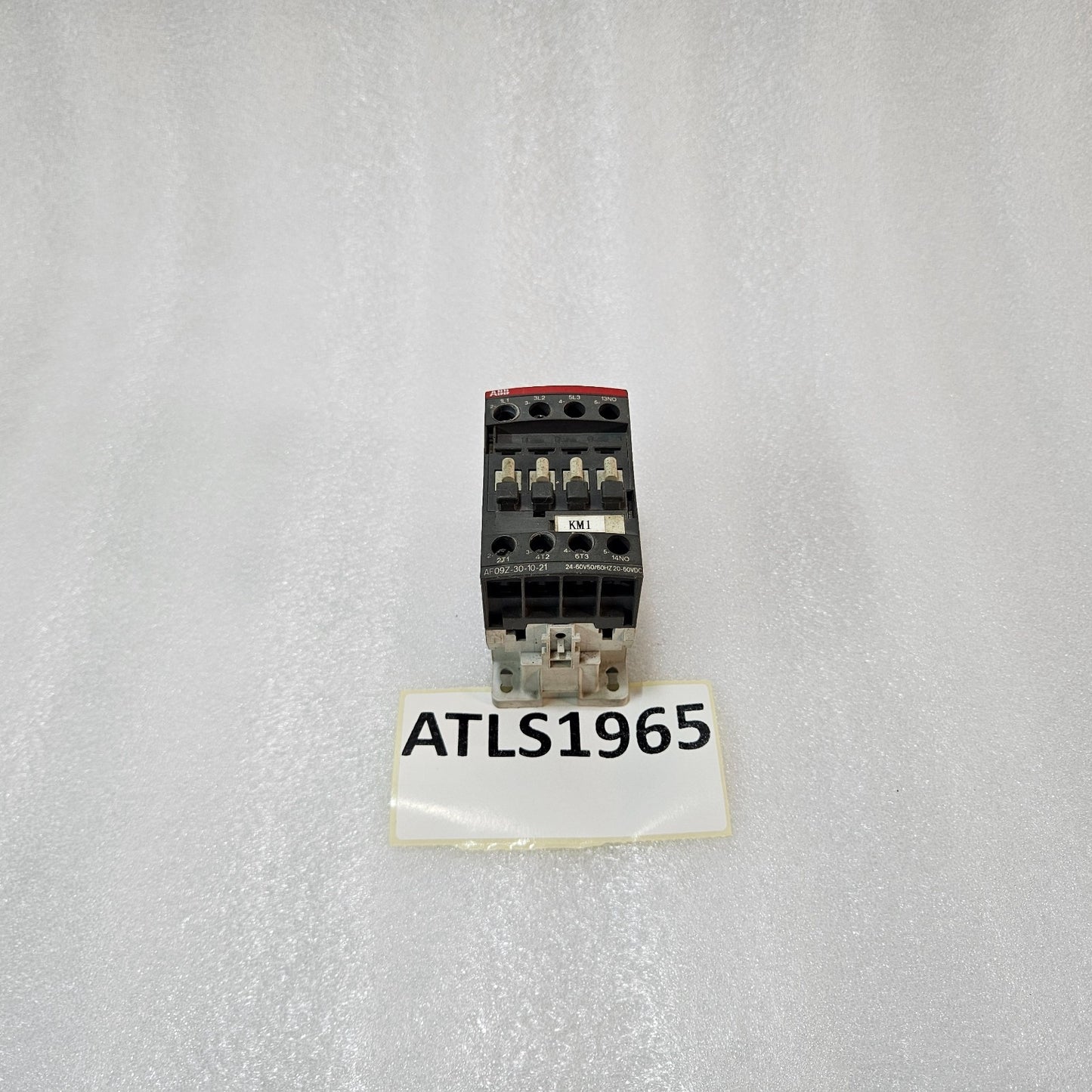 ABB AF09Z-30-10-21 CONTACTOR | 3 POLE 9A | 1NO AUXILIARY | 24-60V AC/DC COIL