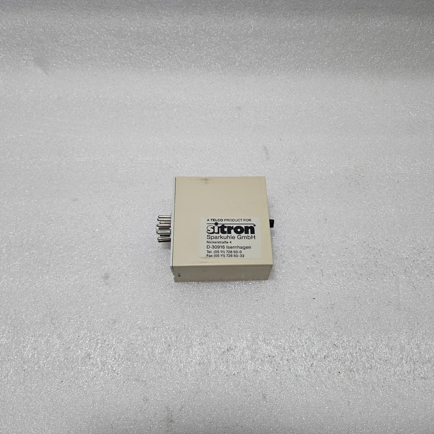 TELCO SENSORS PA11A 300T PHOTO AMPLIFIER – 230 VAC, 10 SEC TIMER 0453190000