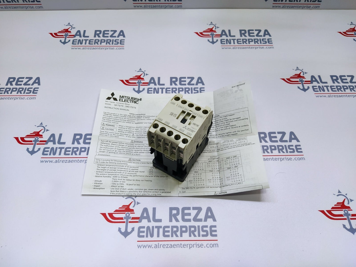 Mitsubishi SR-T5 Magnetic Contactor 4NO1NC Coil Voltage 100-127V SRT5