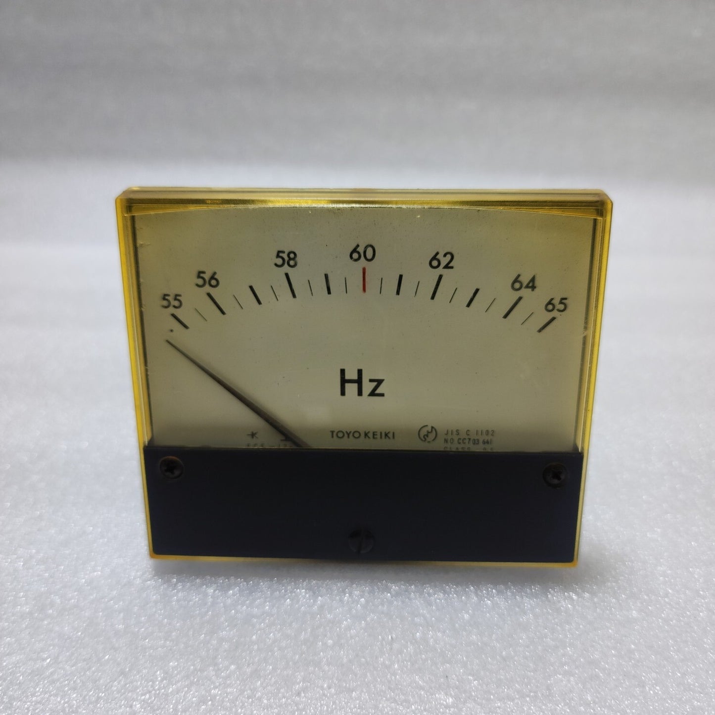 Toyo Keiki FCF-12N Frequency Meter 110V JIS C 1102 CE117608