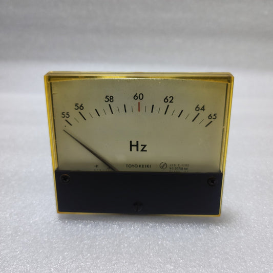 Toyo Keiki FCF-12N Frequency Meter 110V JIS C 1102 CE117608