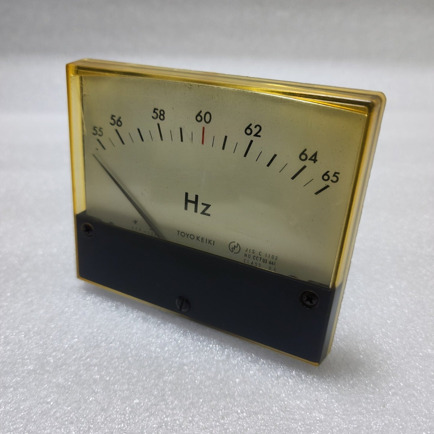 Toyo Keiki FCF-12N Frequency Meter 110V JIS C 1102 CE117608