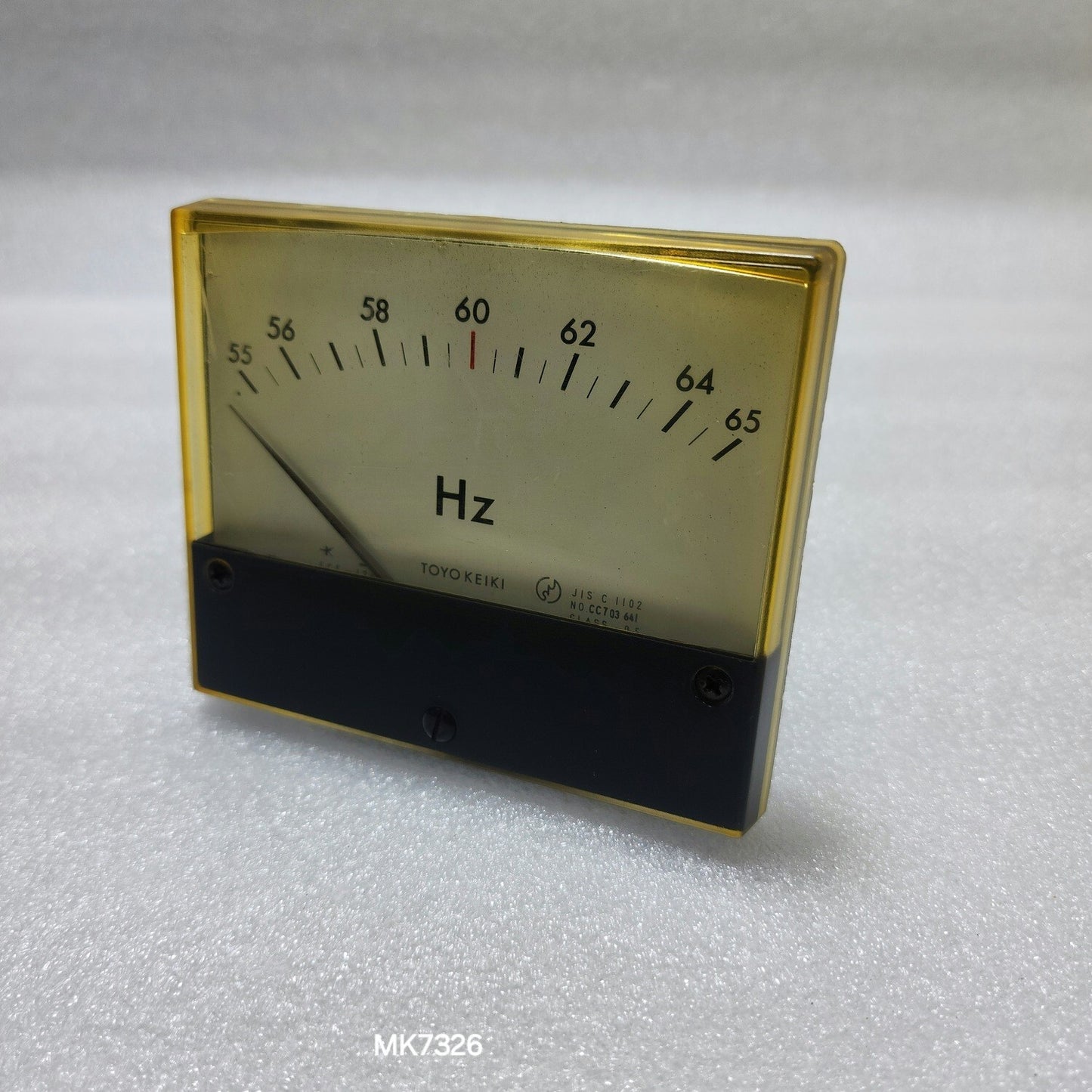 Toyo Keiki FCF-12N Frequency Meter 110V JIS C 1102 CE117608