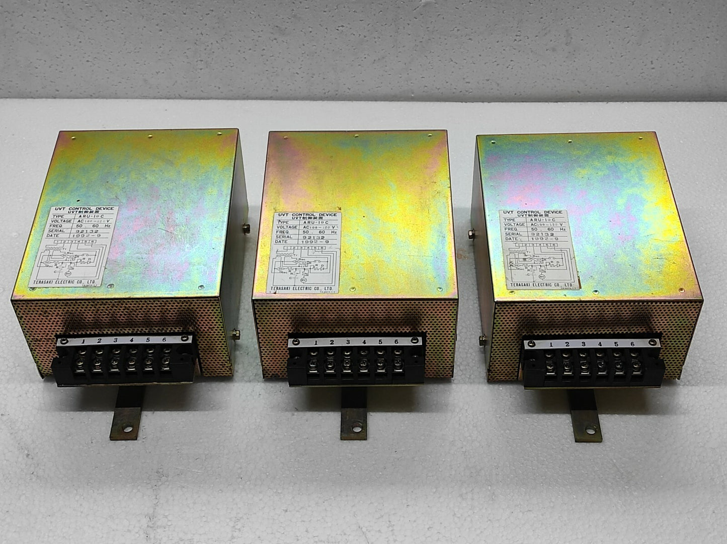 Terasaki ARU-1DC UVT Control Device 100-120V AC