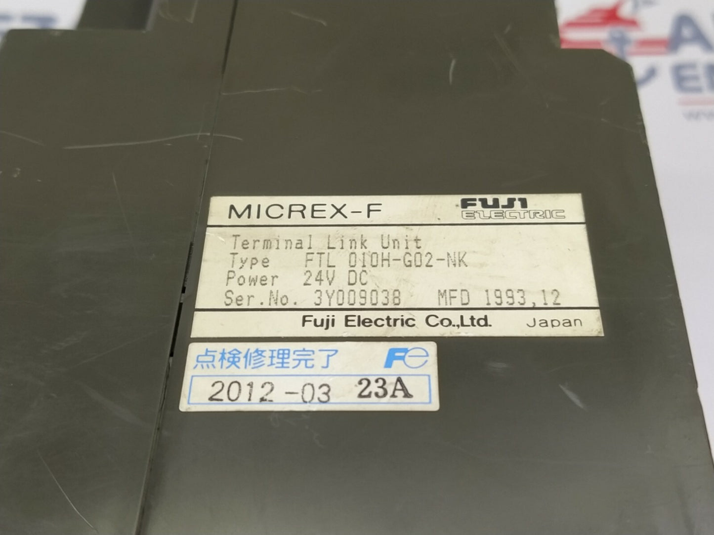 Fuji MICREX-F FTL010H Programmable Controller FTL 010H-G02-NK 24VDC FTL010HG02NK