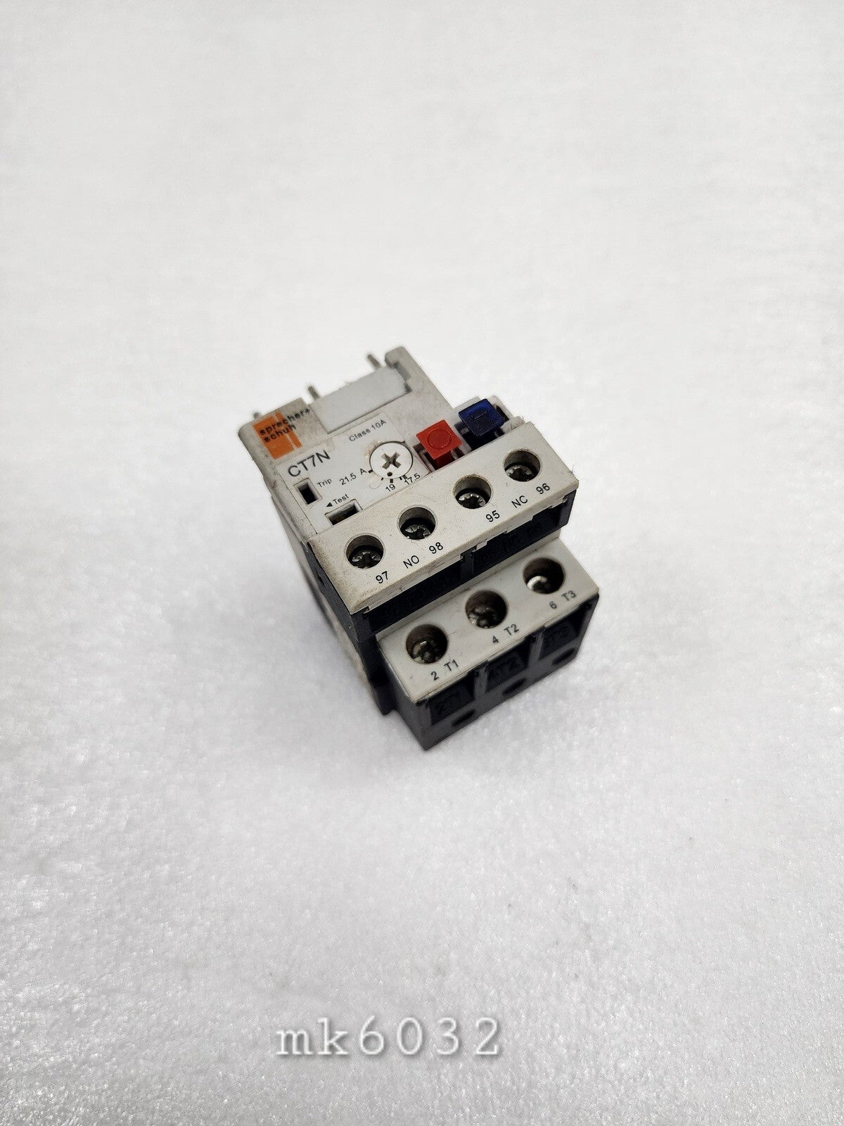 SPRECHER + SCHUH CT7N-37-C21 SER A OVERLOAD RELAY 17.5-21.5A