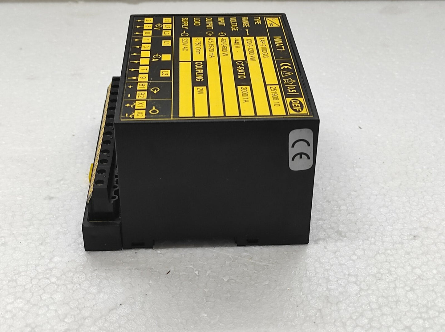 DEIF TAP-210DG/3 INWATT TRANSDUCER 251908.10