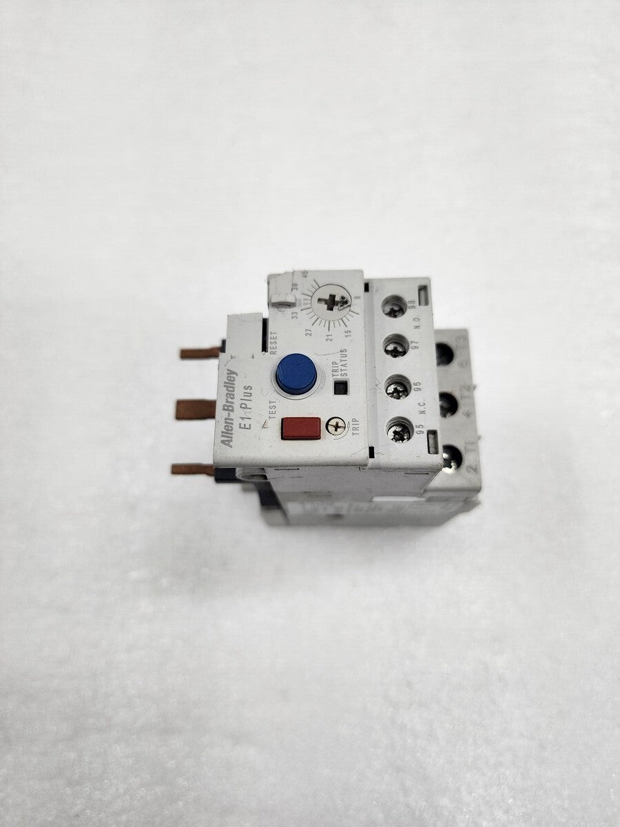 ALLEN BRADLEY E1 PLUS CAT 193-EEFD SER C OVERLOAD RELAY 9-45A