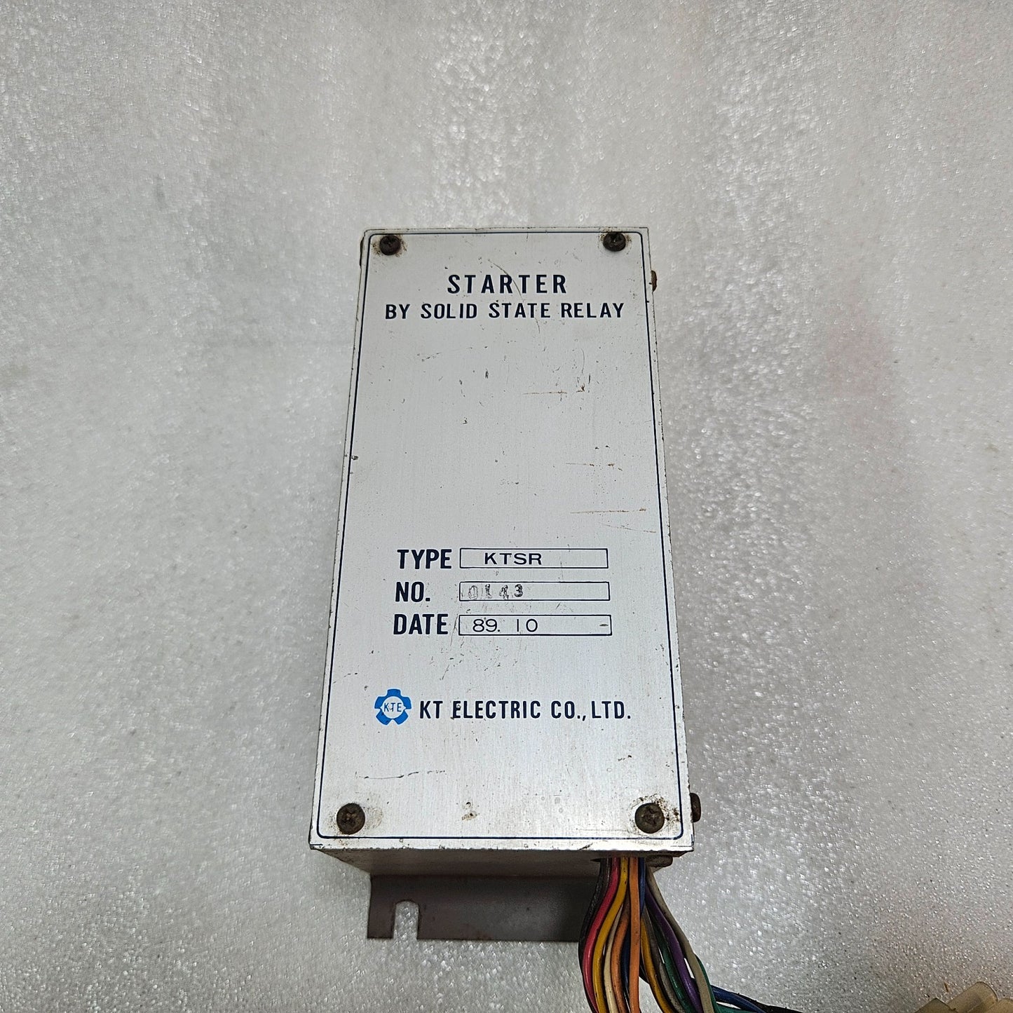 KT ELECTRIC KTSR SOLID STATE RELAY STARTER UNIT – INDUSTRIAL MOTOR STARTER MODUL