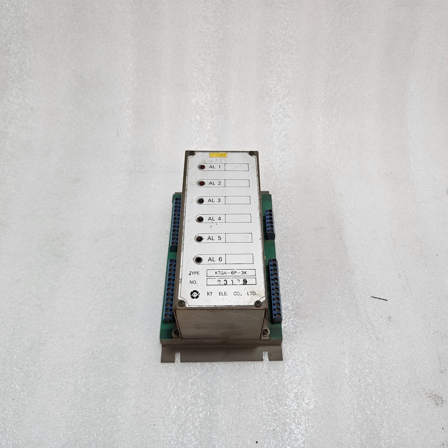 KT ELECTRIC KTGA-6P-3K ALARM INDICATOR MODULE | INDUSTRIAL CONTROL UNIT | MADE I