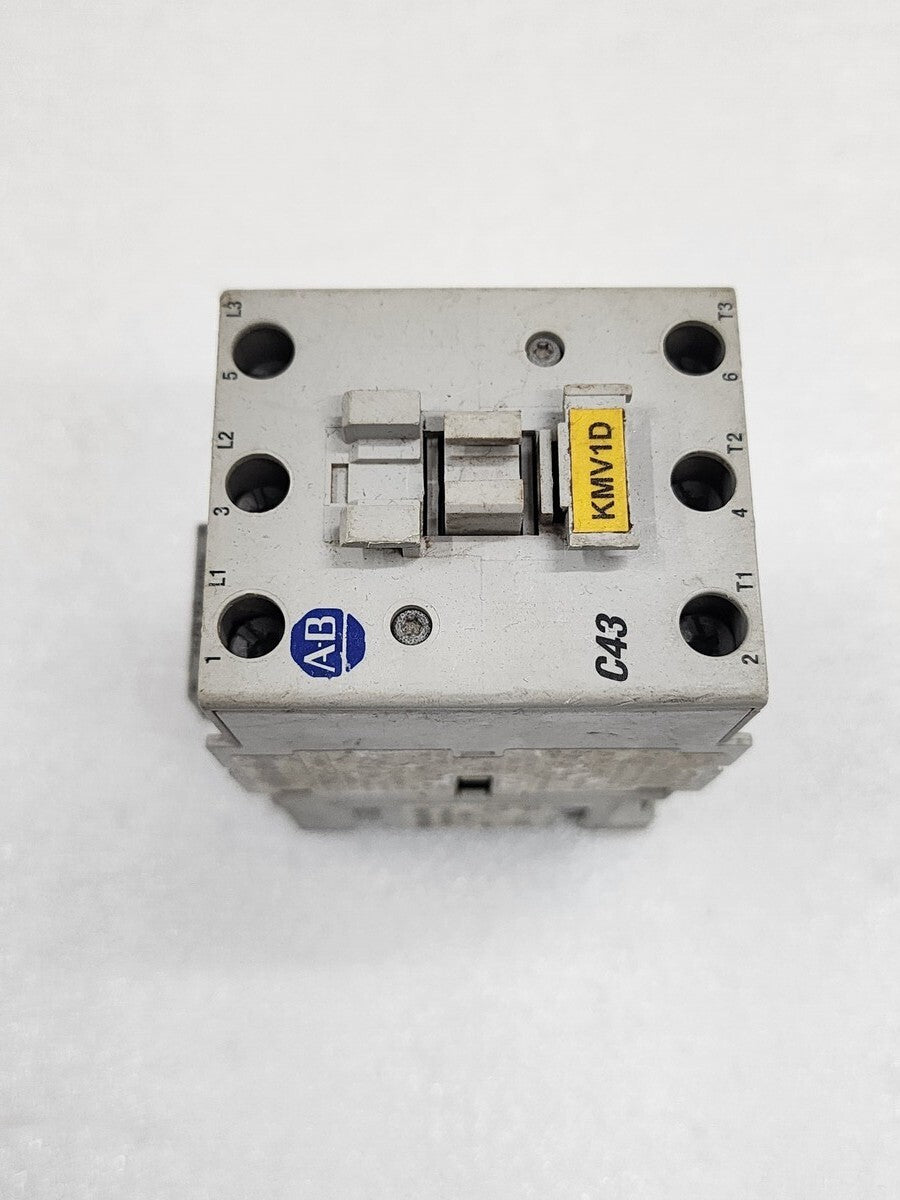 ALLEN BRADLEY CAT 100-C43-00 SER A MAGNETIC CONTACTOR COIL VOLTAGE 110V