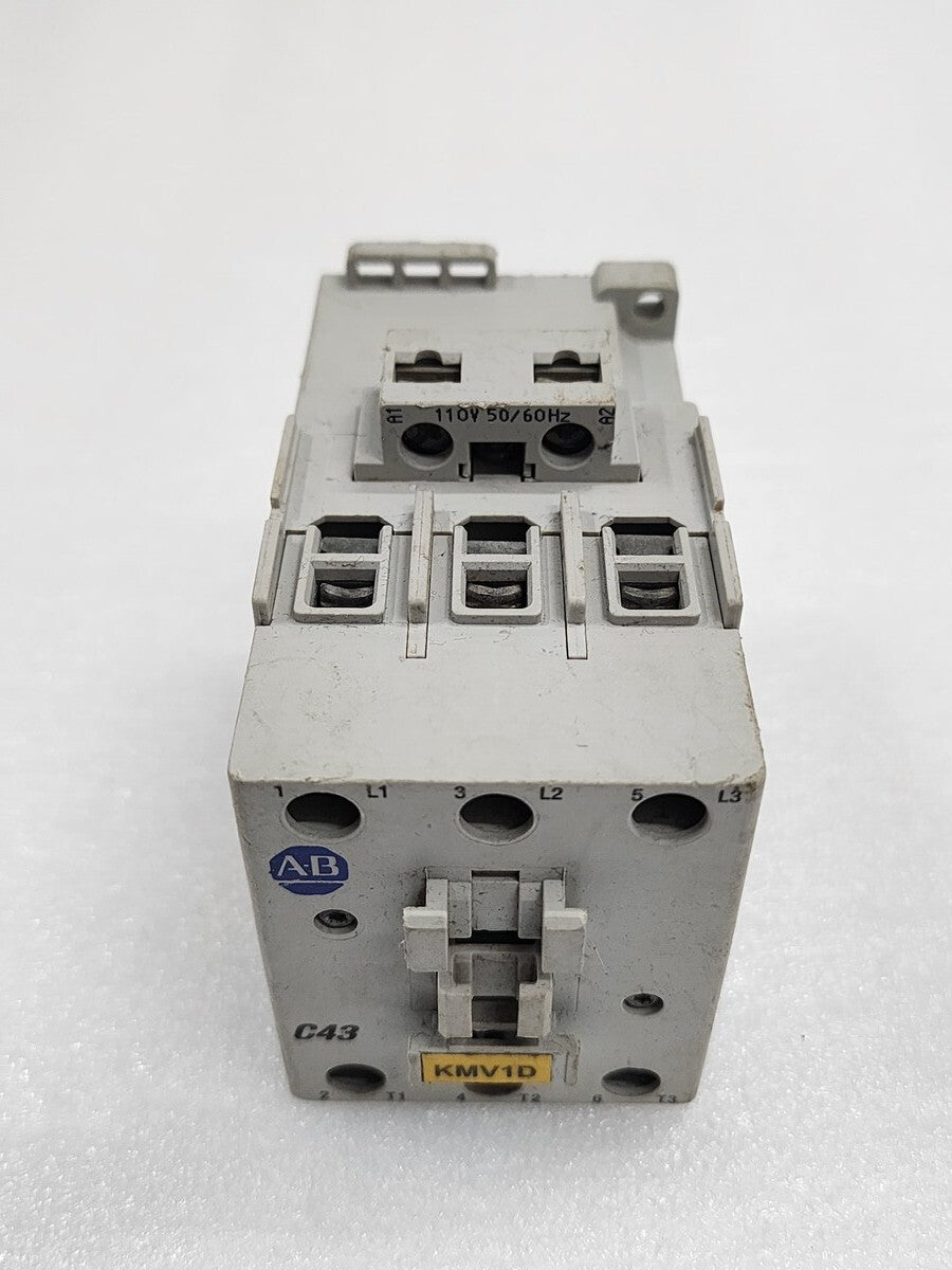 ALLEN BRADLEY CAT 100-C43-00 SER A MAGNETIC CONTACTOR COIL VOLTAGE 110V