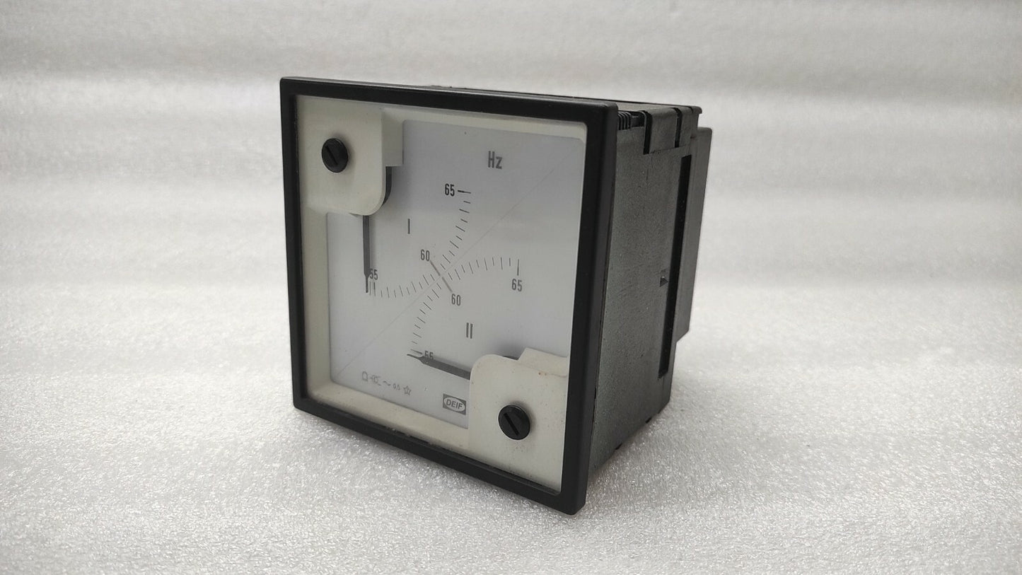 DEIF 2FQ96-X DOUBLE FREQUENCY METER 100014365/20