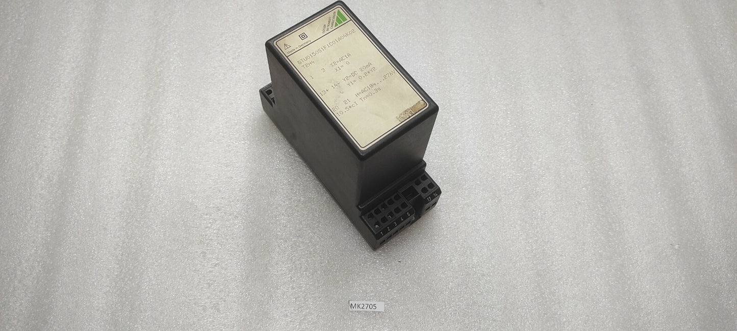 GOSSEN METRAWATT CAMILLE BAUER GTU0150S1F1C01A04K02 T2H4 184-276VAC
