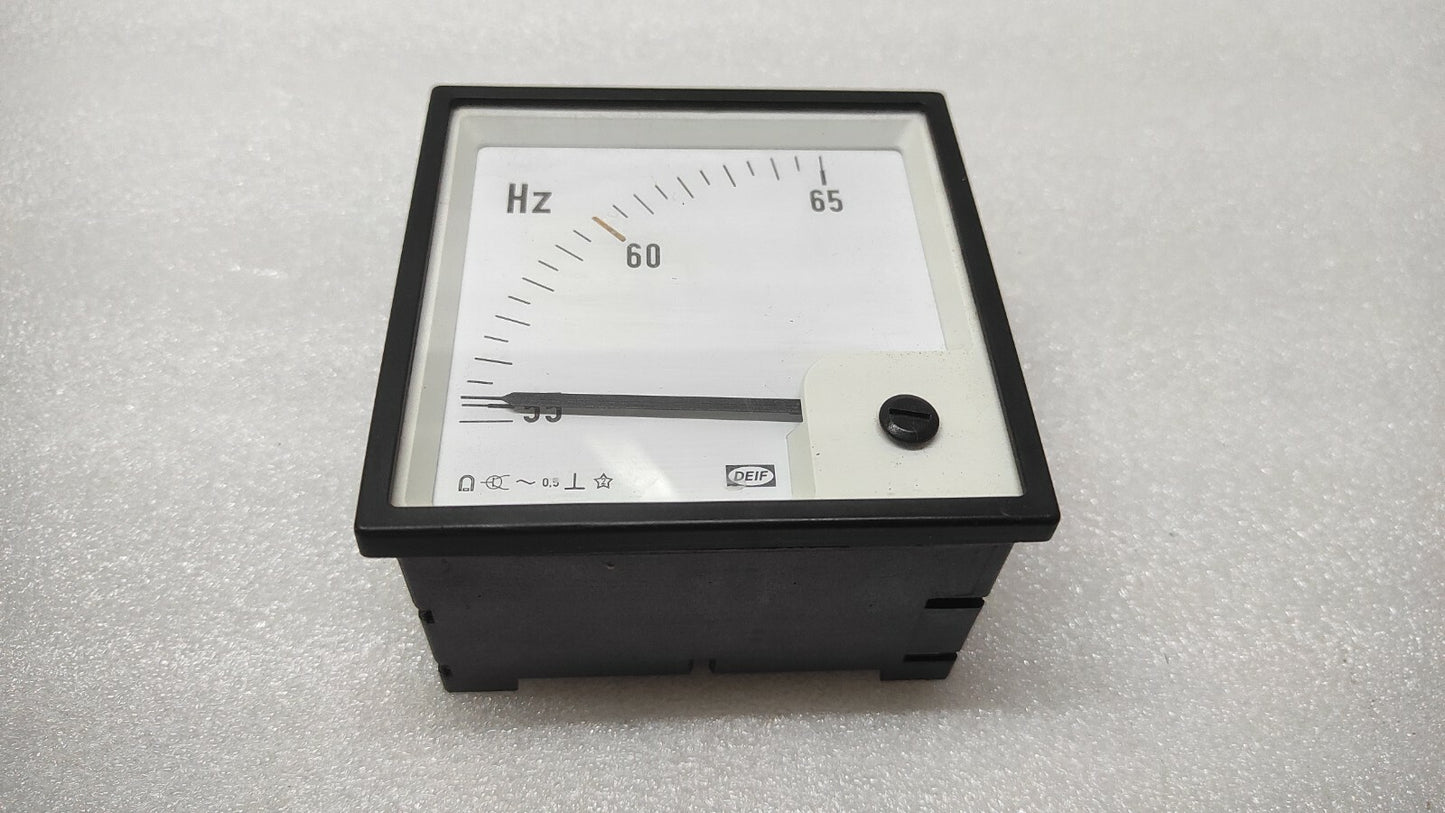 DEIF FQ96-X FREQUENCY METER 110V 100012900/70