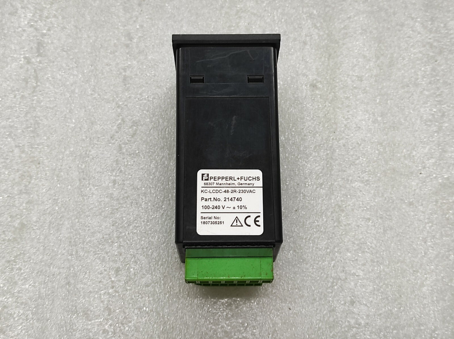PEPPERL + FUCHS KC-LCDC-48-2R-230VAC TIMER COUNTER 214740 100-240V