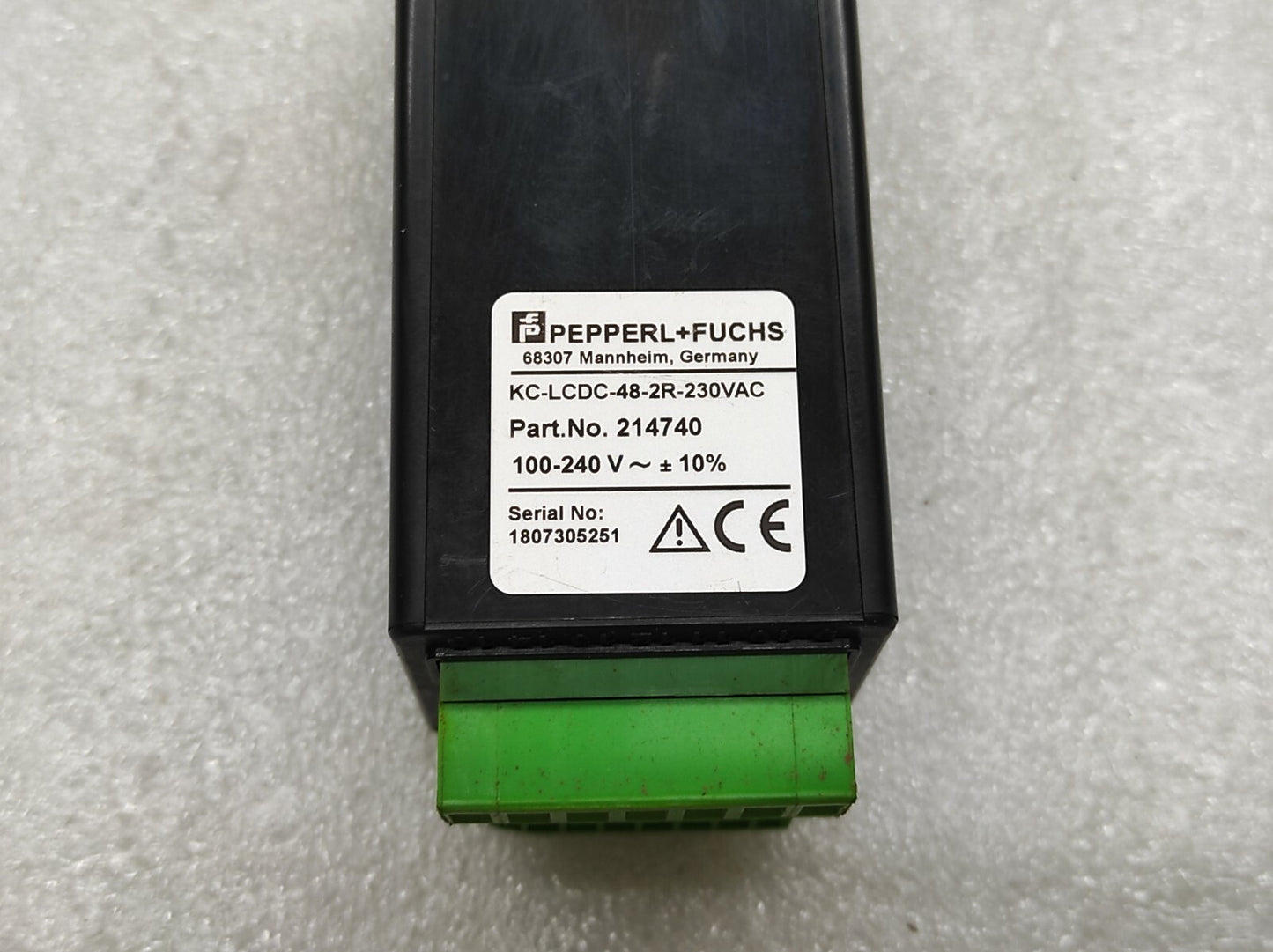 PEPPERL + FUCHS KC-LCDC-48-2R-230VAC TIMER COUNTER 214740 100-240V