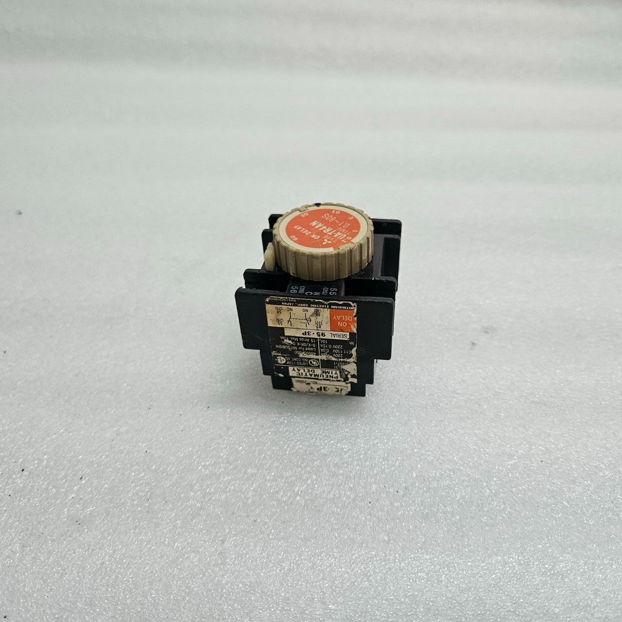 MITSUBISHI UA-TR4AN PNEUMATIC TIME-DELAY UNIT / ON-DELAY TIMER 0.1–60 SECONDS