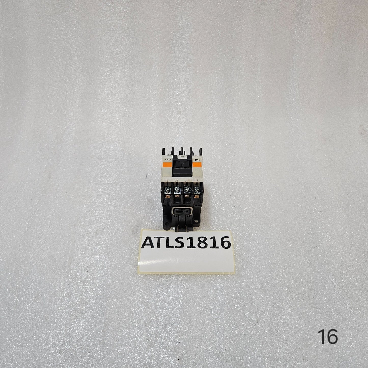 FUJI ELECTRIC SH-4 AUXILIARY CONTACTOR BLOCK 4NO WITH 100–110V COIL 10A